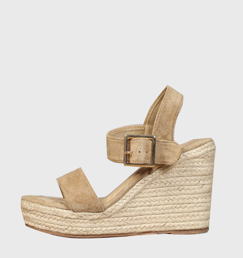 Wedge Espadrille Women - LIHUAMAO sapatos femininos com sola de
