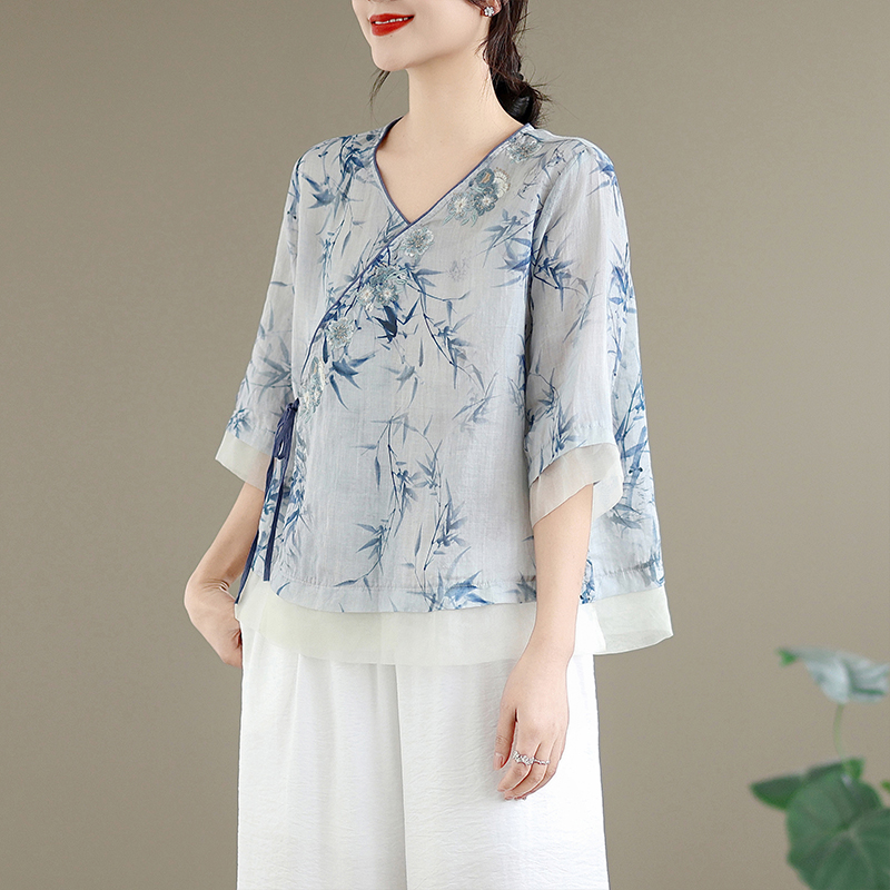 Conjunto de Moda Casual Femini - Linen Pant Wide avaliação e preço