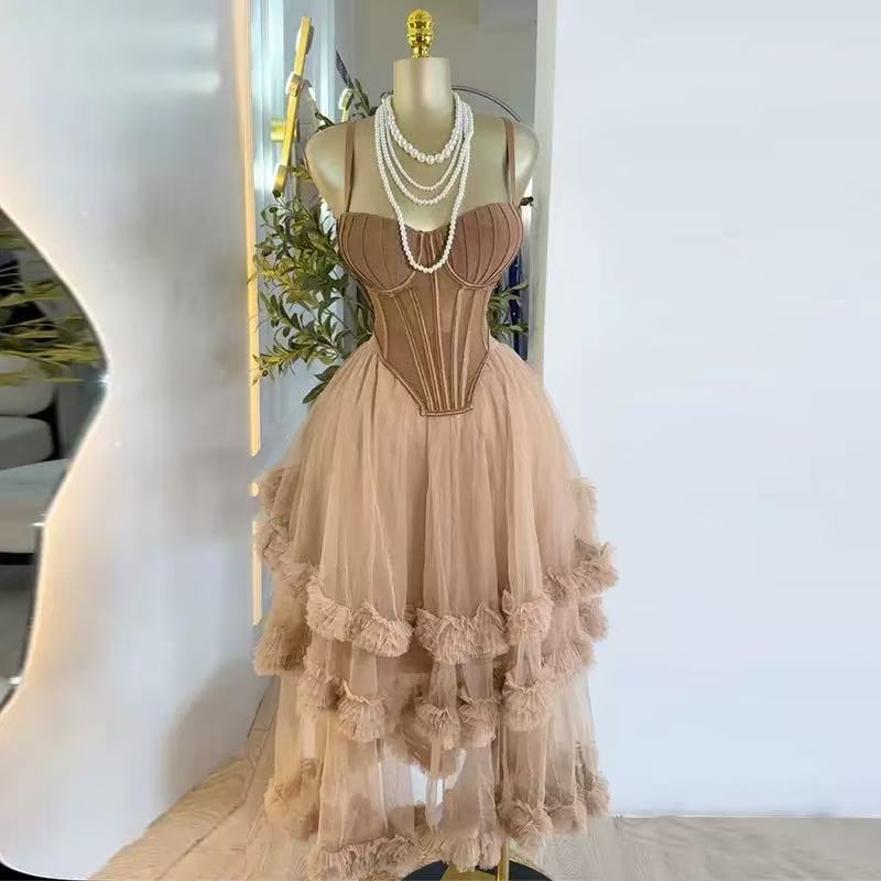 Conjunto Feminino de Vestido:  - Crop Top Crochet avaliação e preço