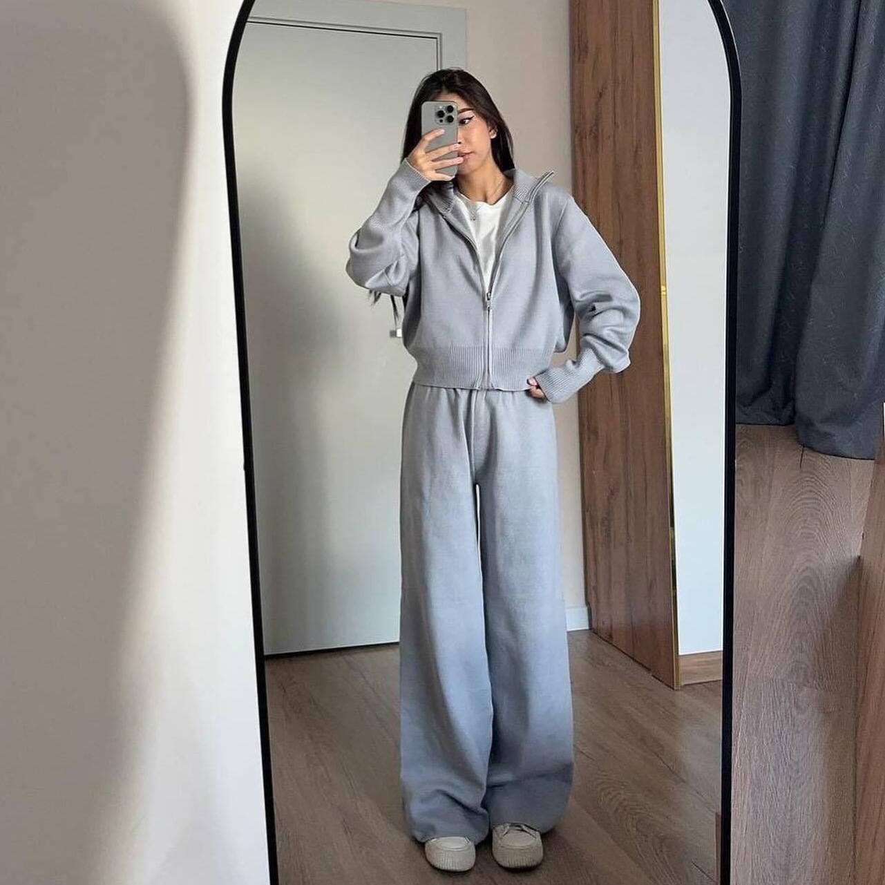 Conjuntos femininos combinando - Linen Pant Wide avaliação e preço