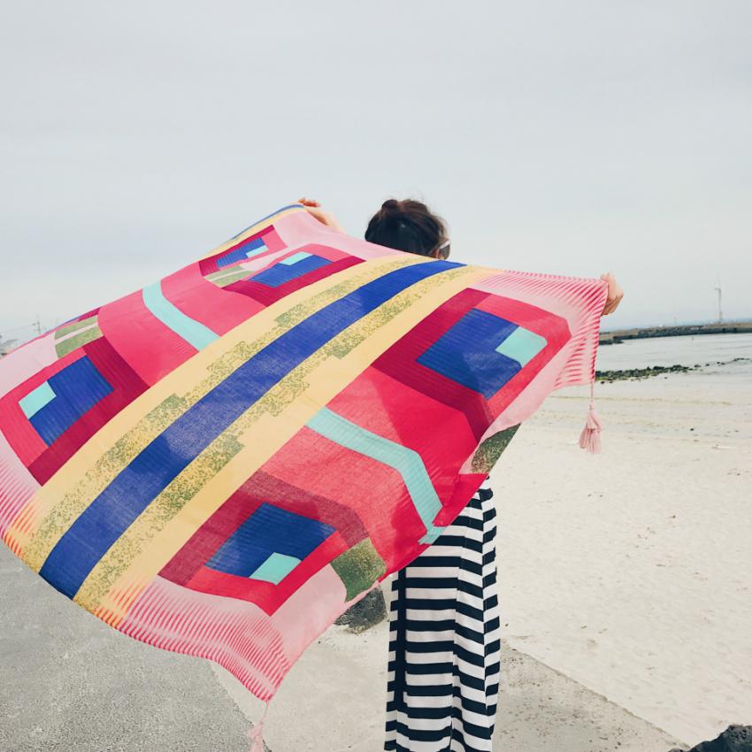 2018 novo 90x180cm sarja algod - Cover Up Kaftan avaliação e preço