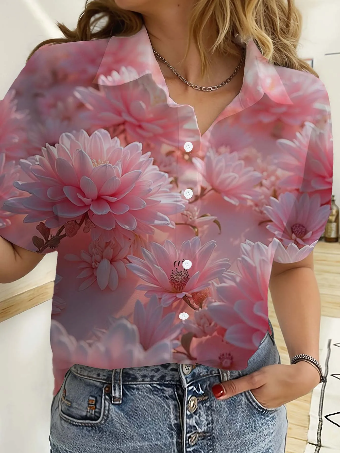 Camisas havaianas femininas ma - Romper Floral Print avaliação e preço
