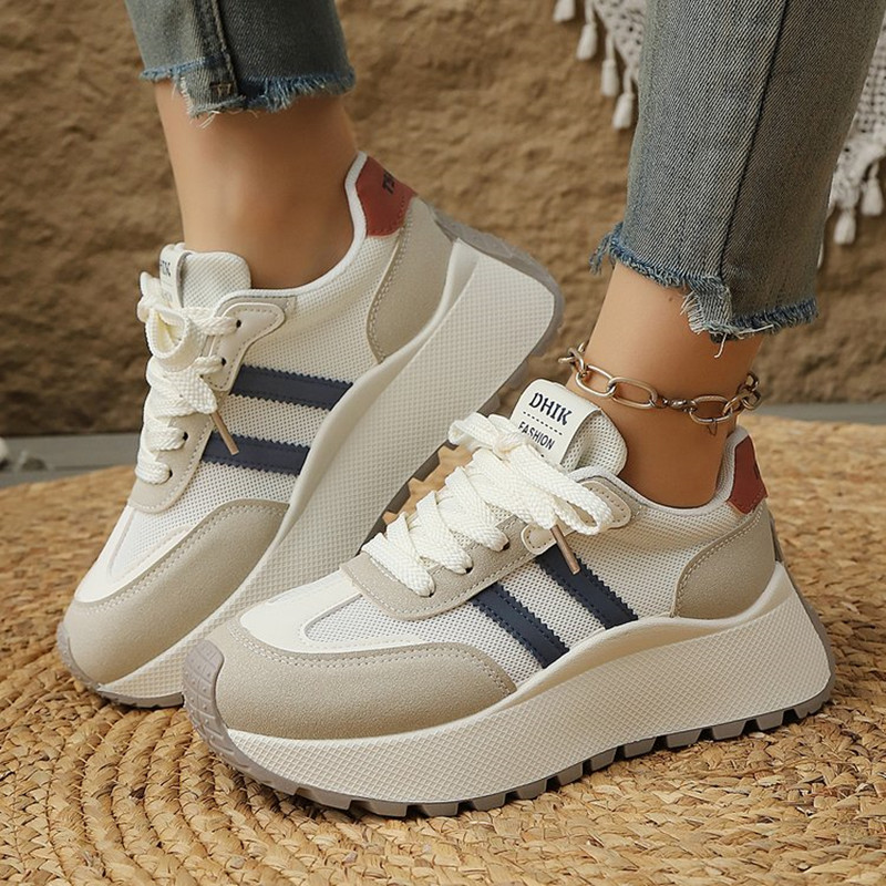 Moda respirável malha esportiv - Wedge Espadrille Women avaliação e preço