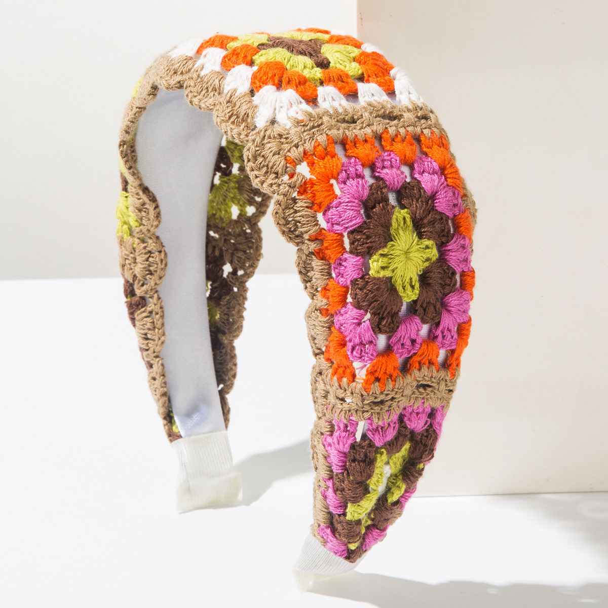 Tiara de Crochê Artesanal Boho - Headband Summer Knit avaliação e preço
