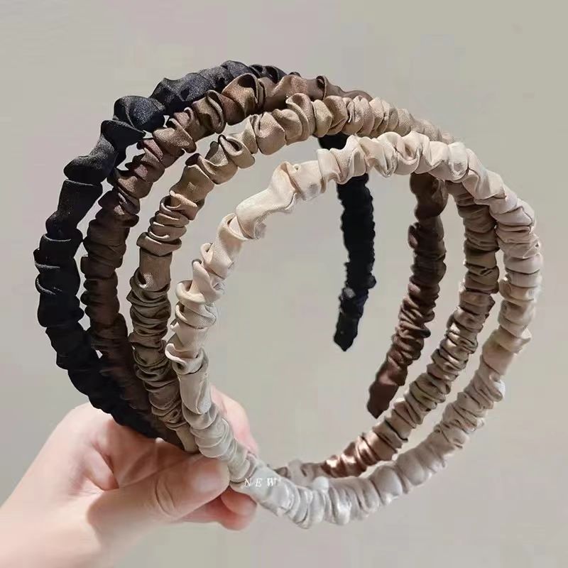 Tiara Plissada Elegante Estilo - Headband Summer Knit avaliação e preço