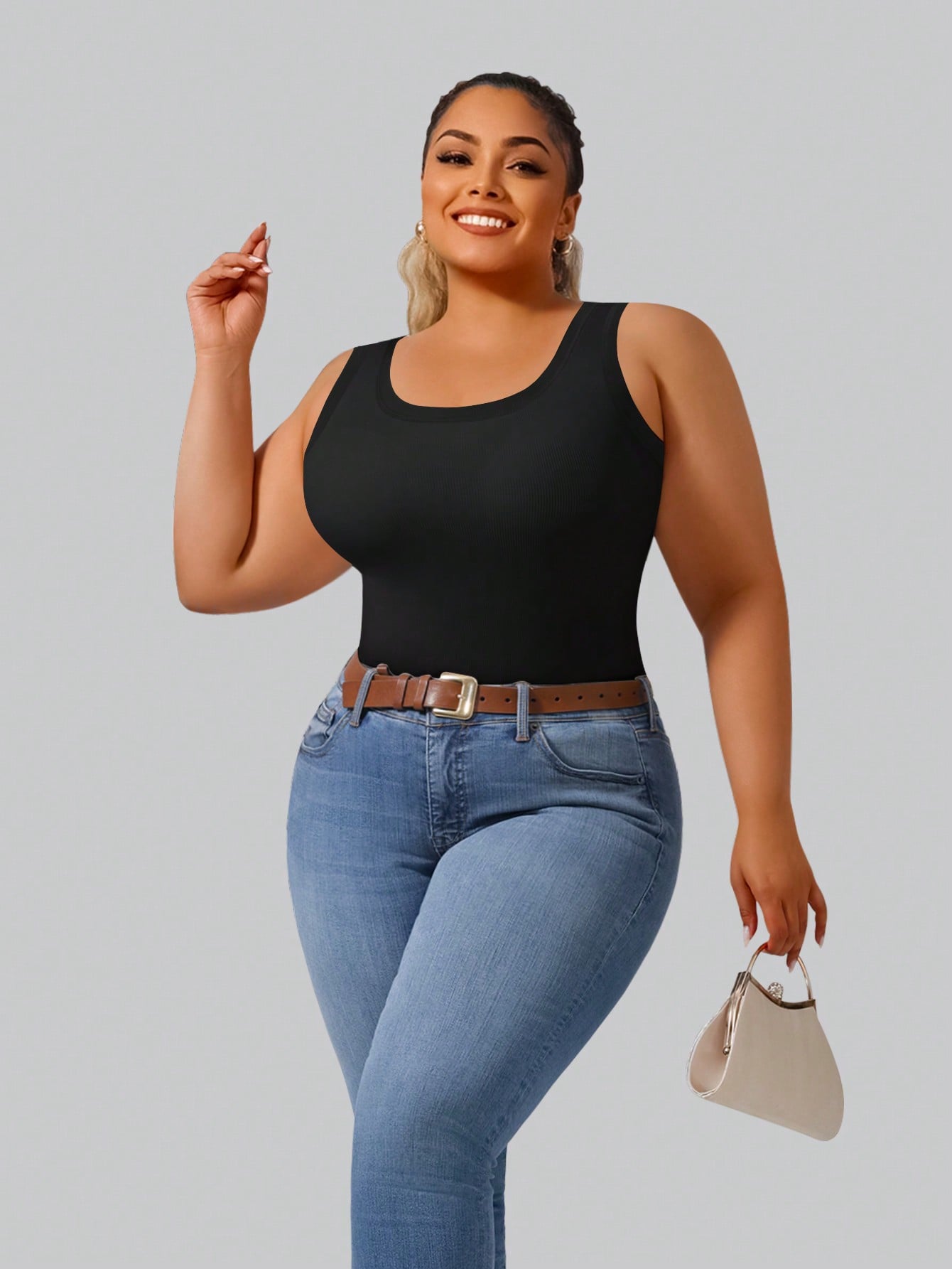 Top Cropped de Malha com Alta  - Crop Top Crochet avaliação e preço